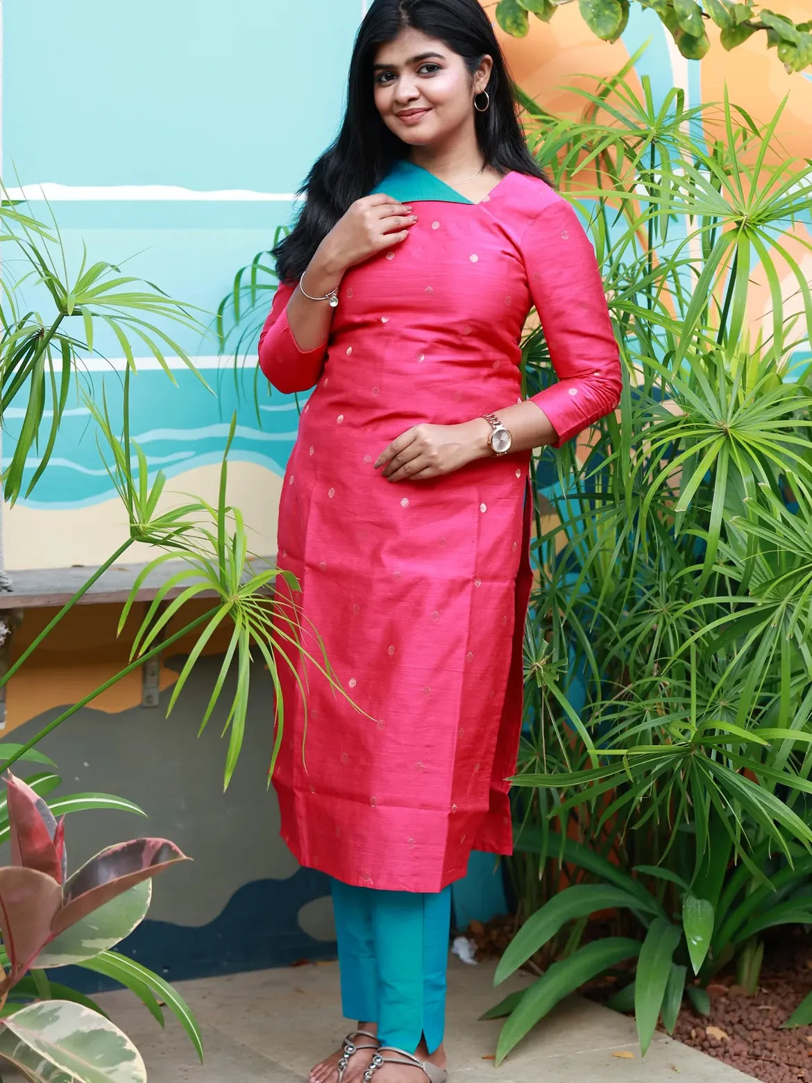 Rani and Teal